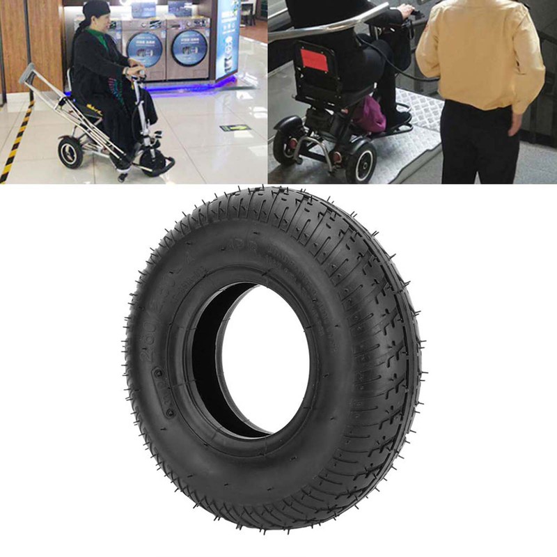 2.80/2.50-4 Mobility Scooter Wheel Pneumatic Tyre Electric Wheelchair Tires Replacement