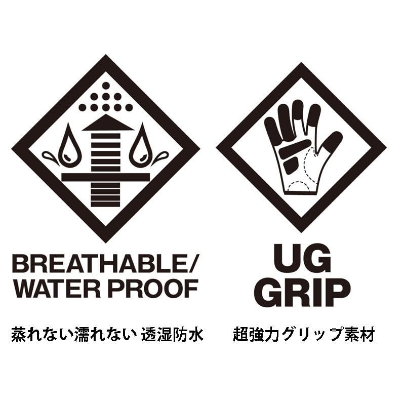 Little Presents G-01 UG Winter Dry Gloves Black L
