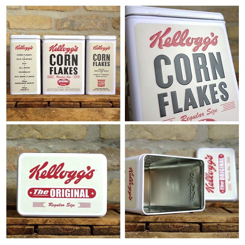 Nostalgic-Art Storage Tin L, Metal, Multicoloured, 10 x 14 x