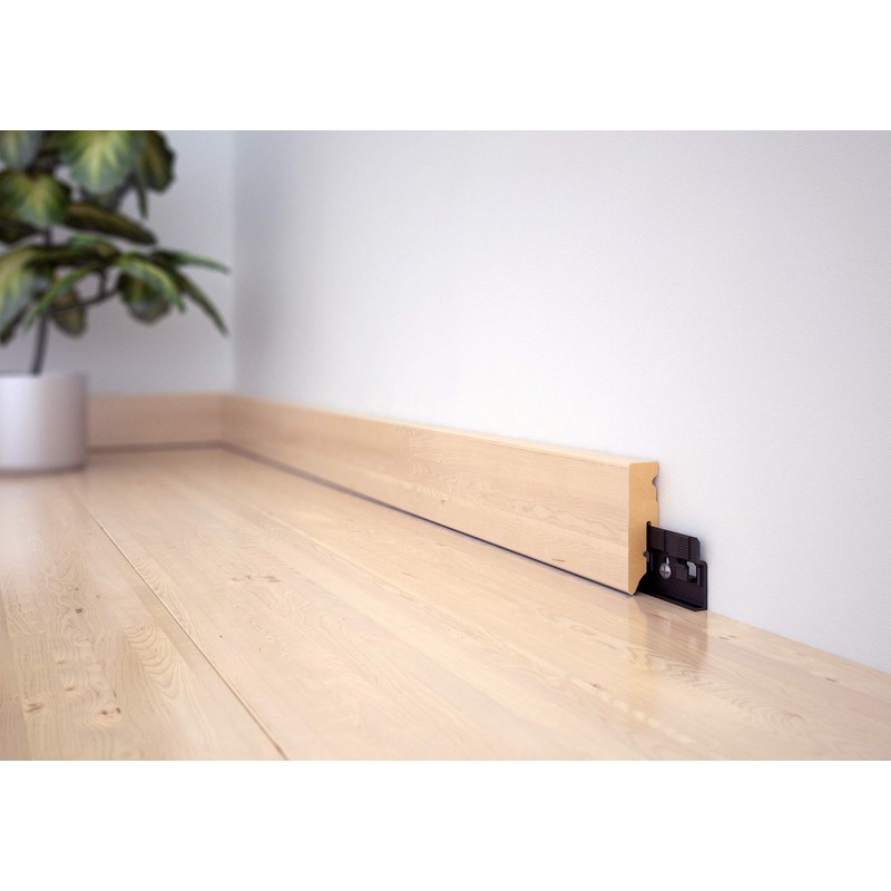 Gedotec Clipholder CH23 Mounting Clips for Skirting Boards with Cable