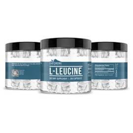Earthborn Elements Earthborn Elements L-Leucine 200 Capsules, Pure & Undiluted, No Additives