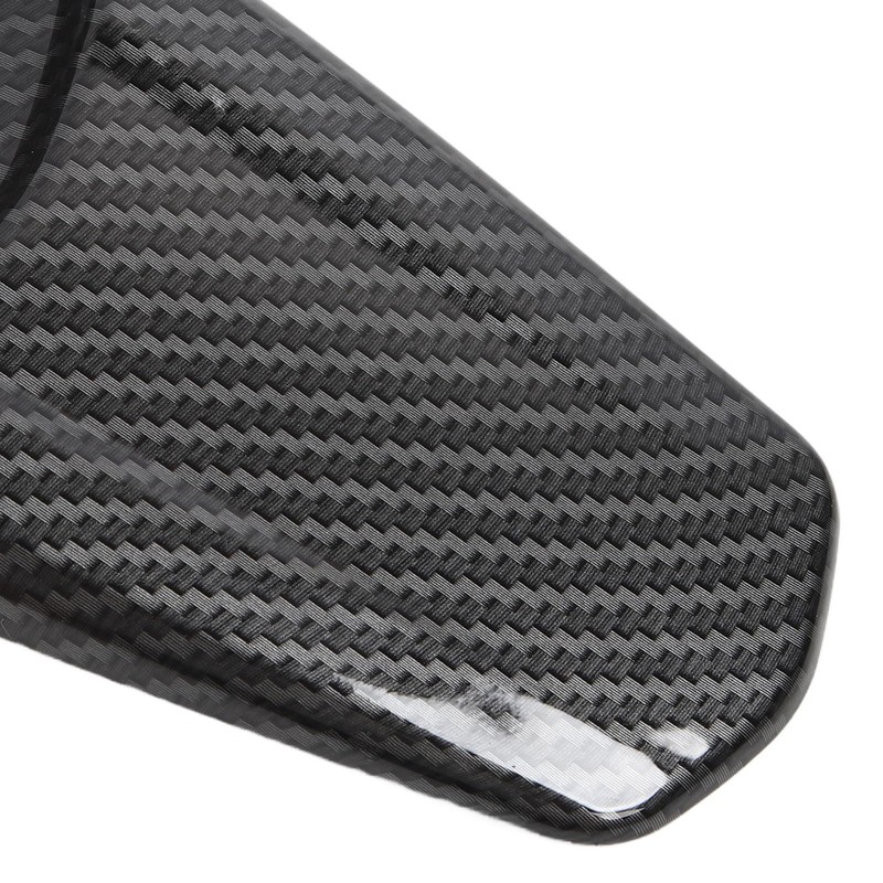 Motorcycle Rear Mudguard, Protective Carbon Fibre Pattern, Sturdy Rear Fender