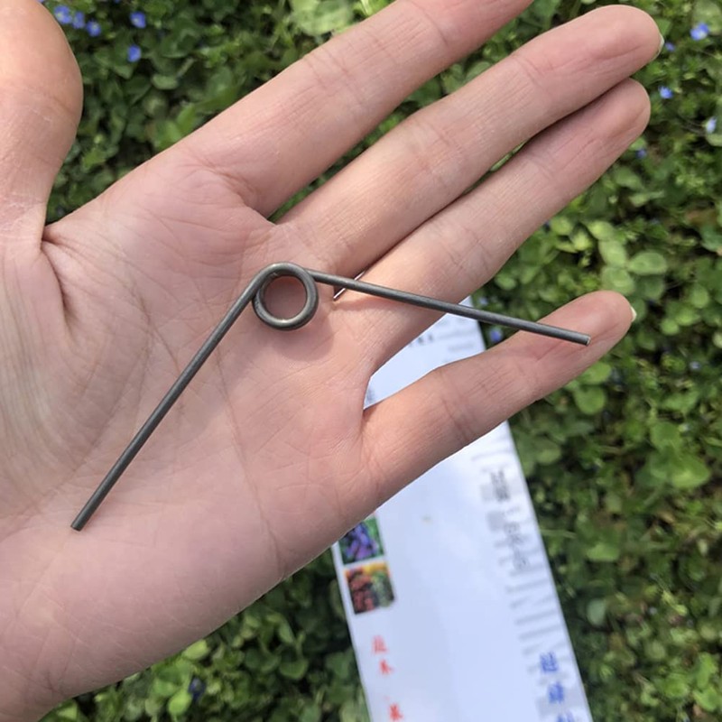2 Pack V-Shape Long Reach Pruner Handle Replacement Spring 3-5/8''(92mm)