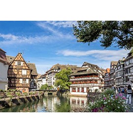 France French Fridge Refrigerator Magnets GRP 2 (3 Piece, City: Strasbourg #FRA36)