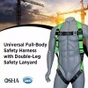 AFP Fall Protection Safety Harness with Dorsal D Ring Roofing