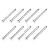 PATIKIL 6 x 60 mm Single Hole Clevis Pins, 10