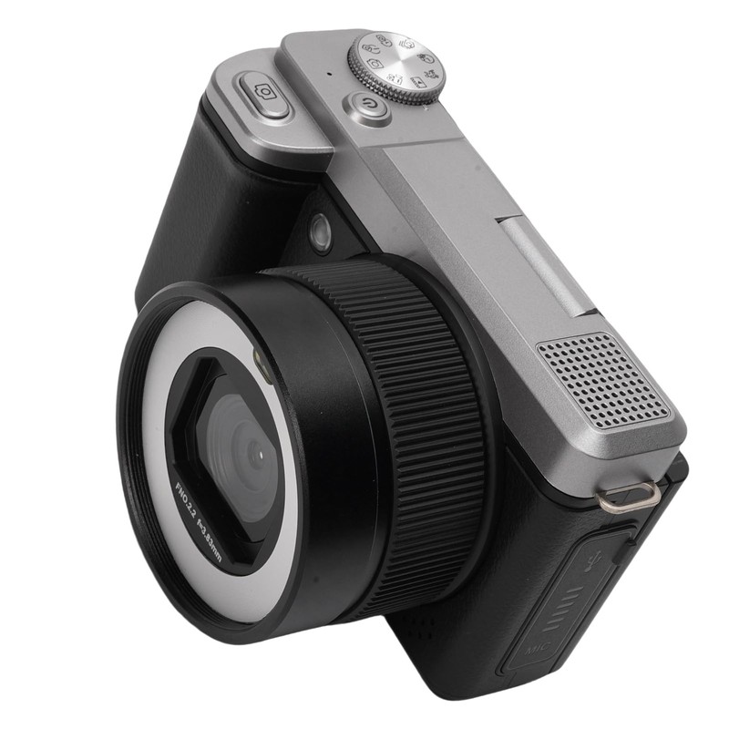 5K Digital Camera, 80MP WiFi Vlogging Camera for Photography with