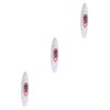 Housoutil 3pcs Facial Moisture Oil Tester Digital Display for Accurate