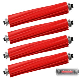 Alloytool 4 St1ck Hauptb1rste f1r Roborock S7 / S7+ / S7 MaxV / S7 Max Ultra / S7 MaxV Plus / S7 MaxV Ultra / S7 Pro Ultra / Q7/ Q7+ / Q7 Max / Q7 Max+ / Qrevo Serie Staubsauger, Ersatzteile Rollen B1rste