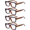 Eyekepper Pack of 4 Stylish Glasses for Women - Oversized