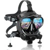Diving Mask Adult Full Face with Camera Mount, MODJUEGO Adjustable