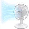 Comfort Zone Desk Fan with Fully Adjustable Tilt, 2 Speeds,