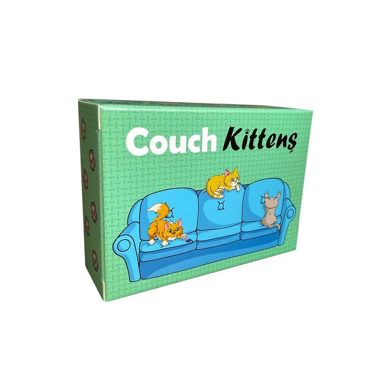 Couch Kittens Card Game- Quick and Easy 2 Player Game