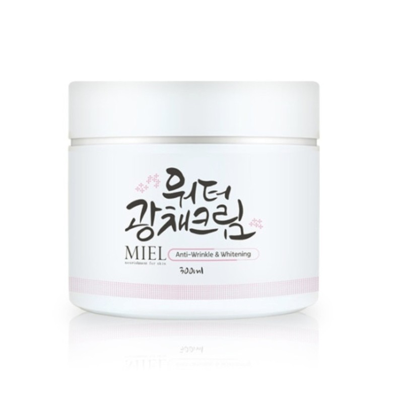 Miel Water Glow Cream Large Capacity 300ml (Water Glow, Moisture,