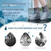 SooGree Rain Boot Covers Waterproof Rain Shoe Covers Silicone Shoe