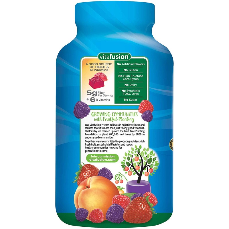 Fiber Well Fit Gummies, 3 Pack (90 Count)