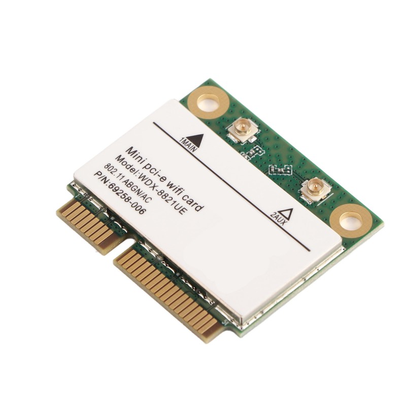 Dual Band 2.4G/5Ghz Network Card 433Mbps WIFI Mini PCI‑E Wireless