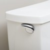 Hausen Modern Universal Left-Side Mount Brass and Plastic Toilet Lever,