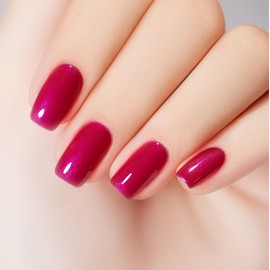 MEMEDA Nail Gel Polish,15ml Soak Off Hot Pink Neon Pink Nail Art Design Girls Salon Home Manicure Gift for Women