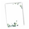 Notepads, DIN A6, eucalyptus motif, 25 sheets per pad (10)