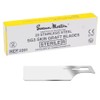 Swann-Morton 2201 Stainless Steel Minor Skin Transplant Blade, Sterile, Size