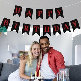 Kaoenla Just Married Wedding Banner, Bridal Shower Bunting Signs, Photo Booth Props Decoration (7)