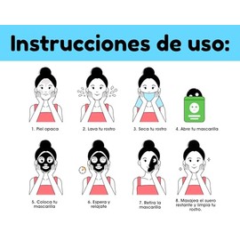 Kit de 12 Mascarillas faciales coreanas surtidas - Ceramidas, resveratrol, acido hialuronico, oligopeptidos, colageno, nicotinamidas, esencias de
