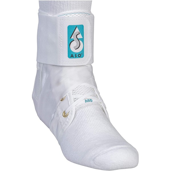 Med Spec ASO Ankle Stabilizer, White, Small