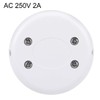 uxcell Inline Foot Pedal Push Button Switch, Round Lamp Light