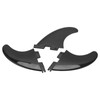 3Pcs/Set Surfboard Fin PVC Fiberglass Longboard Ocean Broad Thruster Fins