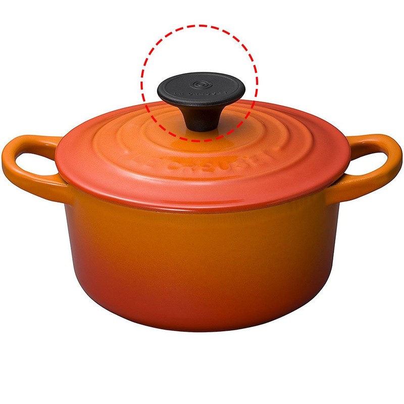 Le Creuset (ル・クルーゼ) Pot Handle, Heat-Resistant Pot Handle (Small) [Officially