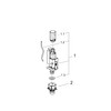 GROHE 38736000 | Dual flush Valve Set