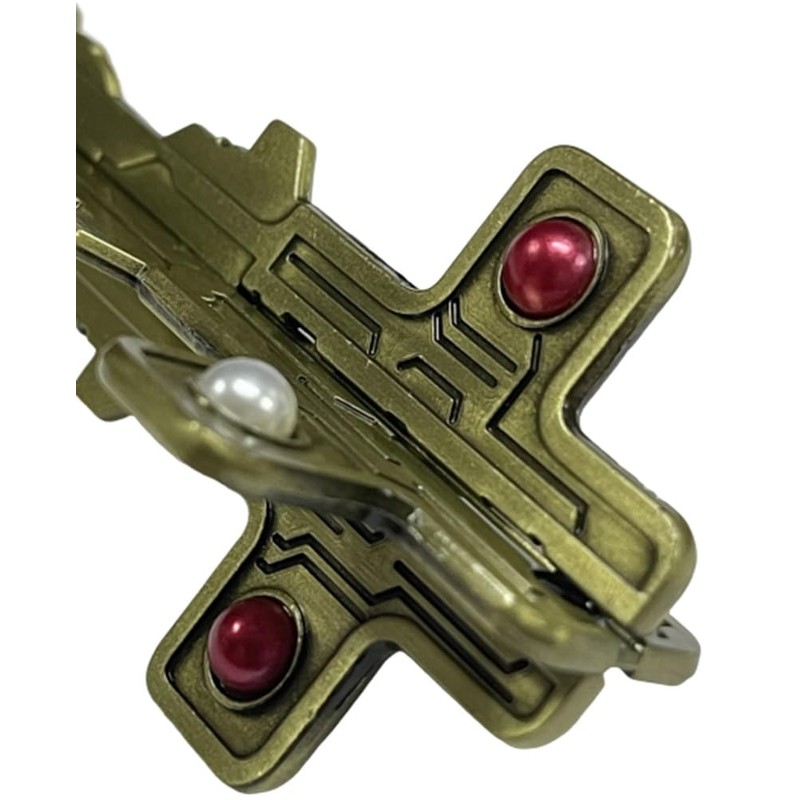 Costumeteers Mission Entity CRUCIFORM KEY Impossible Dead Reckoning Props, Gold,