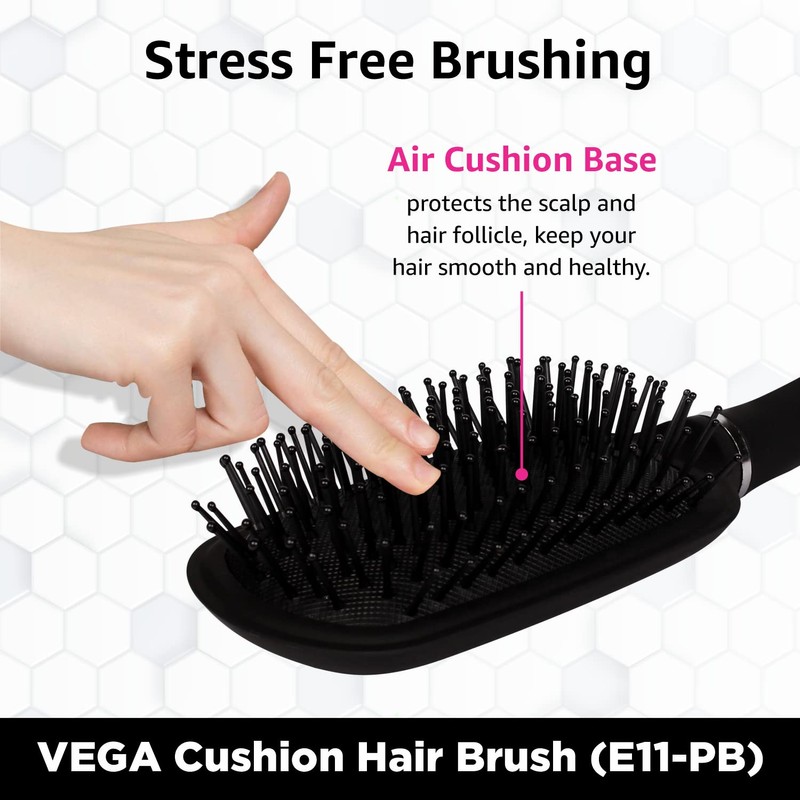 Vega Paddle Brush (Color May Vary)