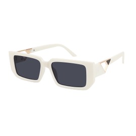 FEISEDY Small Fashion Square Sunglasses for Women Men 90s Vintage Rectangle Sunglasses B2972