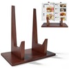 Wooden Cookbook Stand,Multifunctional Kitchen Book Stand,Cookbook Holder for Kitchen Counter