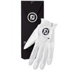FootJoy FGPUWT Pure Touch Gloves, Set of 5, White, 9.4 inches (24 cm)