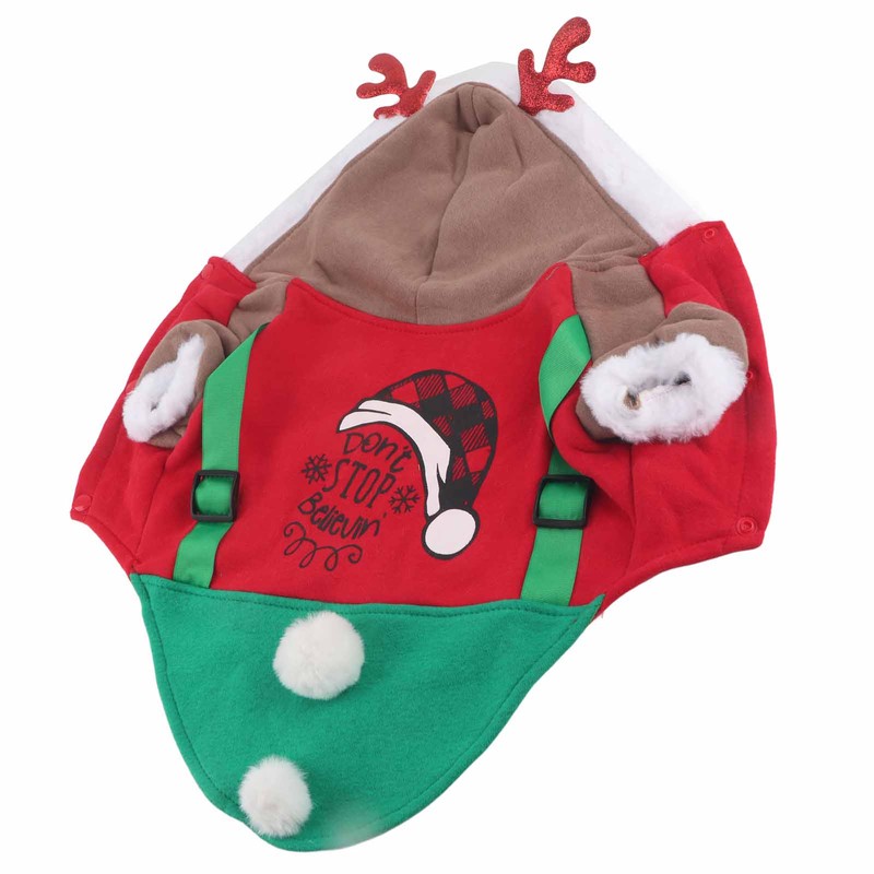 Pet Christmas Costume Autumn and Winter Seasons Cute Deer Costumes