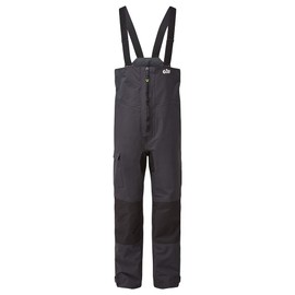 GILL OS3 Mens Coastal Sailing Bib/ Trousers - Waterproof & Stain Repellent (Graphite, XL)