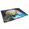 Cave River Landscape Pattern Tapestry Wall Hanging Wall Blanket for