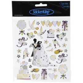 Tattoo King Multi-Colored Stickers-Wedding Dance