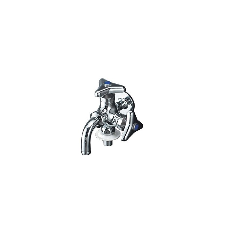KVK K124BNZ-JAN Double Mouth Side Faucet (With One-Touch Nipple With