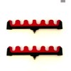 2 x FISHING POLE REST ROOSTS carp fishing tackle Safe Top section Storage RED