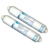 2X WFM Water Filter Compatible with Beko refrigerators, Replacement for 4386410100 fits GNEV321APX, GL32APB, GNEV320APS, GNEV320S