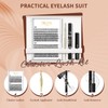 QUEWEL Lash Clusters Kit, 240 Pcs Lash Clusters 30D+40D DIY