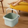 Milageto Foot Bath Soak Tub Wash Bucket, Foot Soaker Basin
