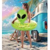 POZA Inflatable Heavy Duty Vinyl UV Resistant Alien Pool Float