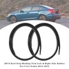 Artudatech Automotive 2PCS Roof Drip Molding Trim Left & Right