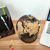 Exerz Cork Globe 14cm Pinnable, English Map, Pins Included, Natural