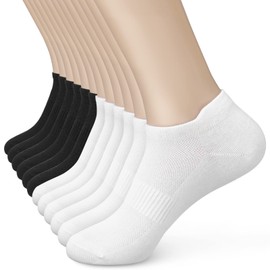 Sallking Ankle Socks Women's Athletic Thin Running Socks Low Cut Short Sports Soft No Show Socks With Tab 6 Pairs
